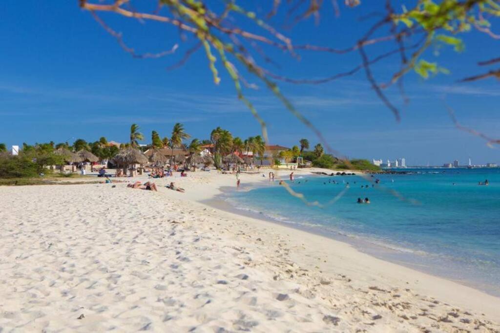New! Cozy 1 Bedroom Condo- Gold Coast, Noord ARUBA Palm Beach Buitenkant foto